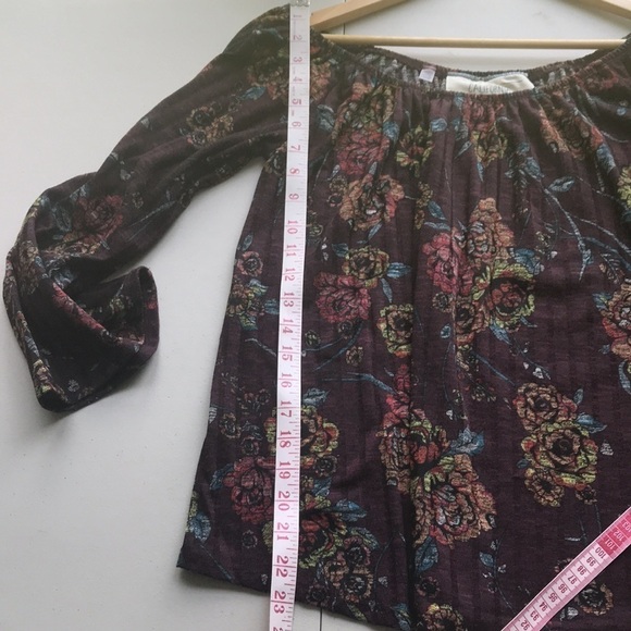 CALIFORNIA Moonrise off the shoulder rose shirt M - Picture 11 of 11